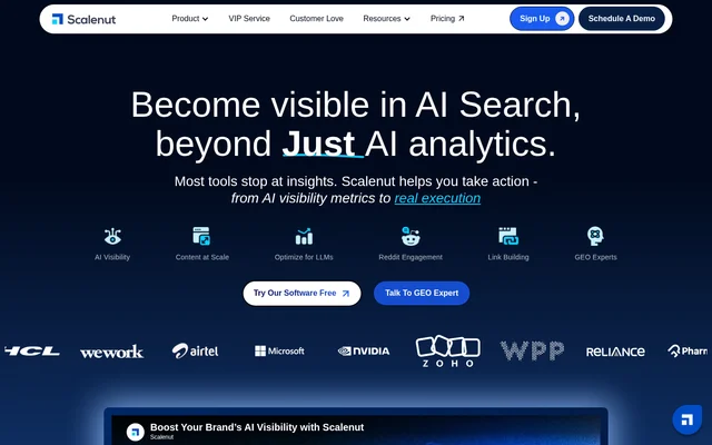Scalenut website screenshot