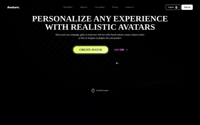 Avaturn website screenshot