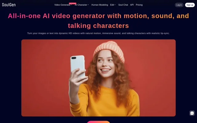 Soulgen website screenshot