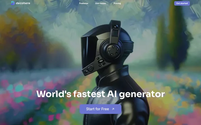 Decoherence website screenshot