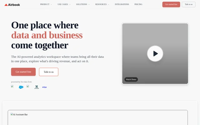 Airbook website screenshot