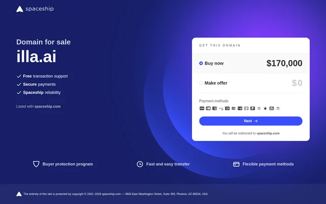 illa.ai website screenshot