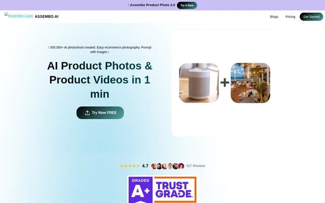 Assembo.ai website screenshot