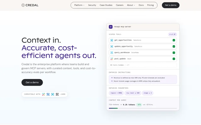 Credal.ai website screenshot
