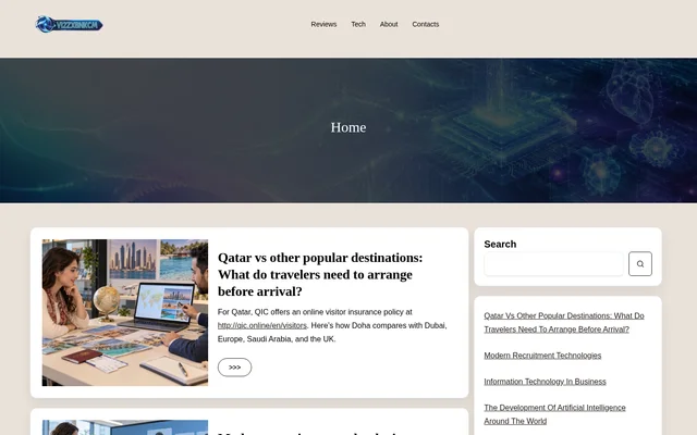 Vispunk website screenshot