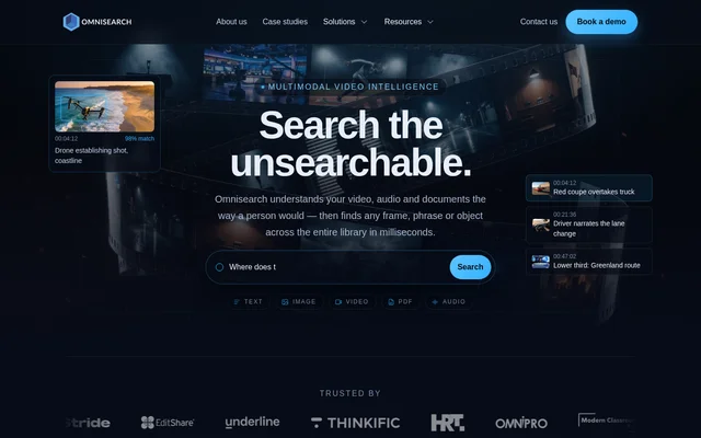 Omnisearch website screenshot