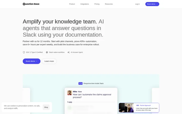 Question Base website screenshot