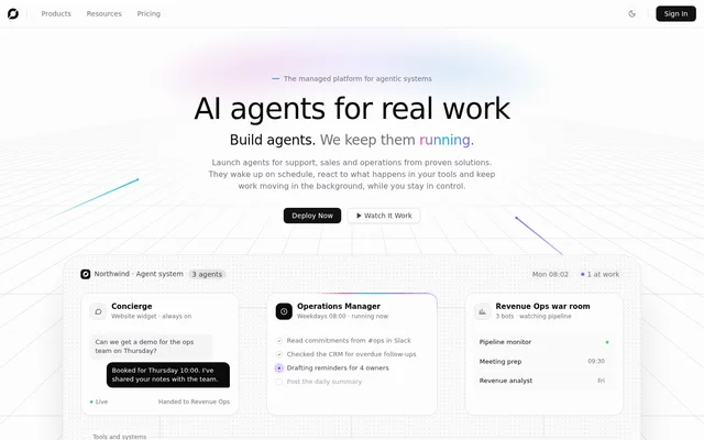 ChatBotKit website screenshot
