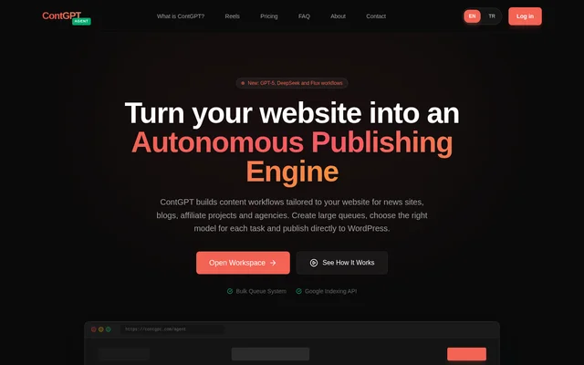 ContGPT website screenshot